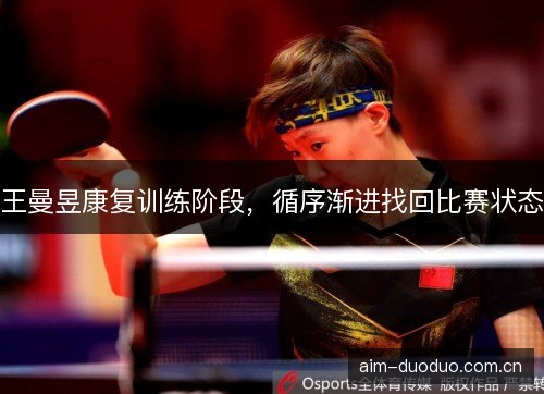 王曼昱康复训练阶段，循序渐进找回比赛状态